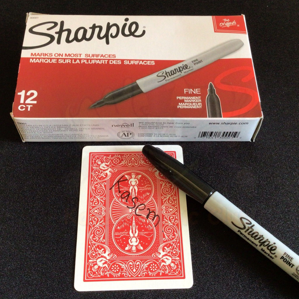 อุปกรณ์เสริมมายากล ปากกา Sharpie 1 mm