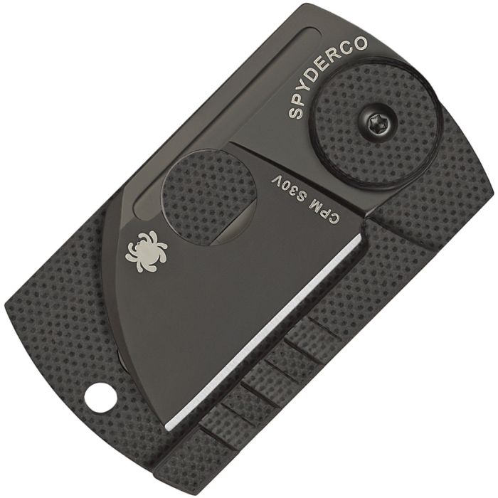 Spyderco Panchenko Dog Tag Folder Slip Joint Knife Carbon Fiber/G-10