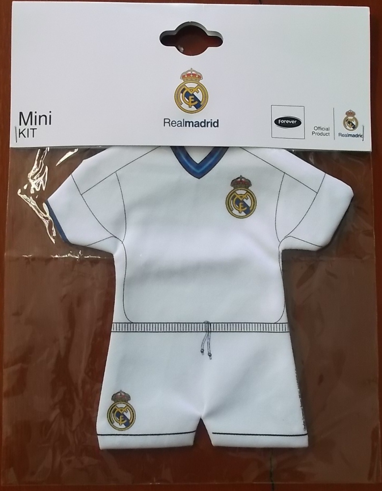 มินิคิต ชุดเสื้อติดกระจก ฟุตบอล สโมสรเรอัล มาดริด - HOME KIT 2012/13 ใหม่ / REAL MADRID Football Club Mini Kit - HOME KIT 2012/13 NEW