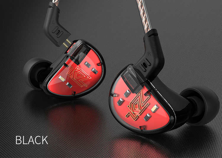 ขาย KZ AS10 หูฟัง 5 ไดร์เวอร์ Pure Balanced ถอดสายได้