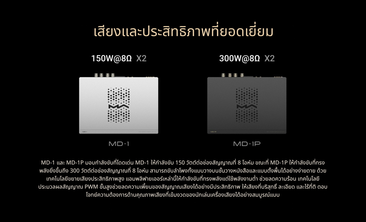 <สั่งจองล่วงหน้า> MATRIX Audio MD-1 / MD-1P เครื่องเล่นเพลงสตรีมมิ่งพร้อม DAC/AMP พรีเมี่ยมในตัว ประกันศูนย์ไทย