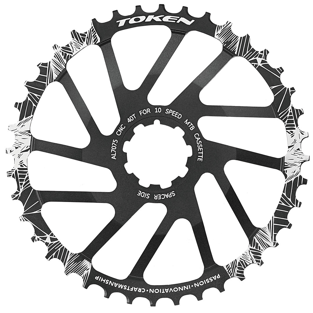เฉพาะใบสเตอร์หลัง TOKEN ขนาด 40T ,Gator Cog mtx ,TK440