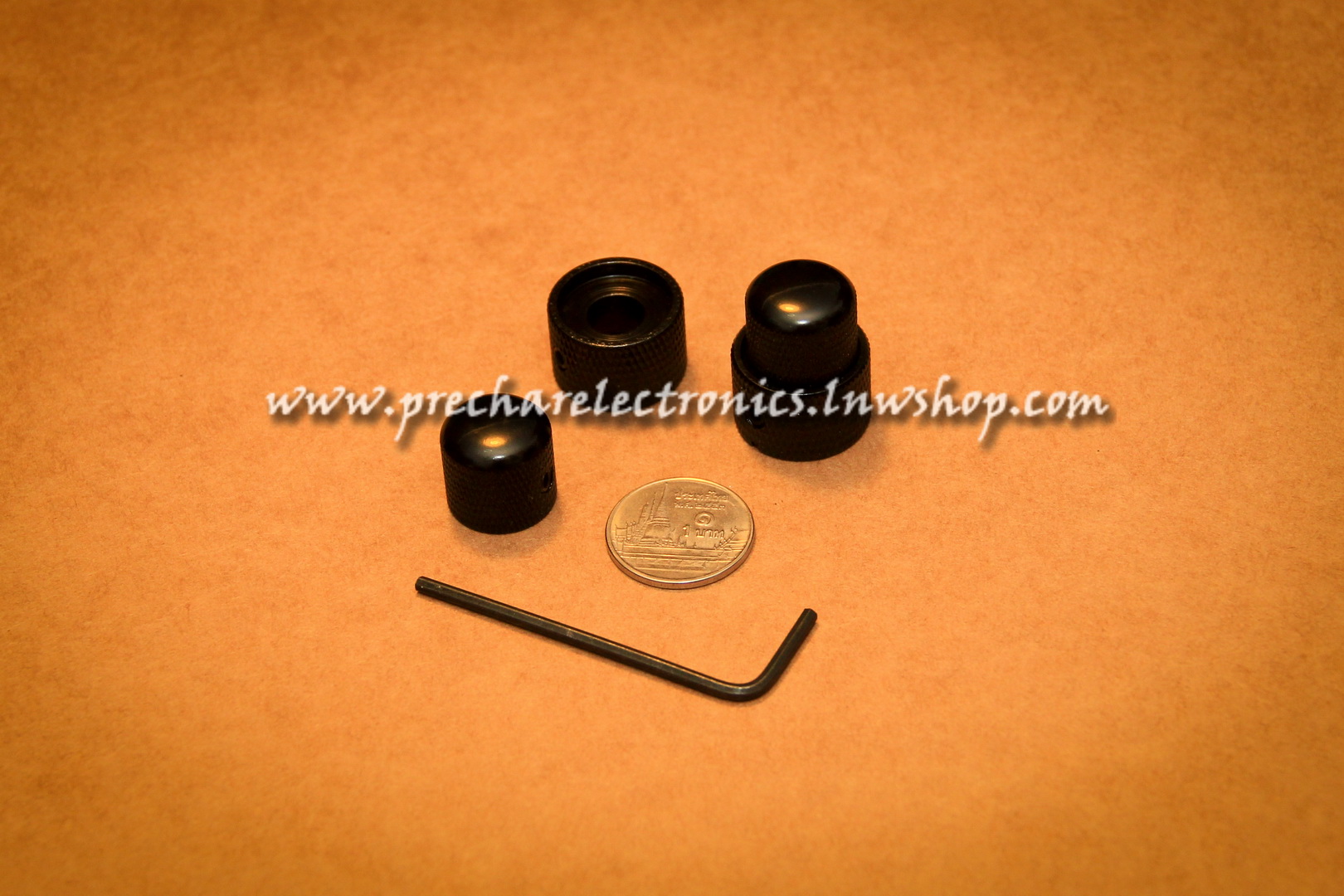 ลูกบิด Knob โลหะ 2 ชั้น