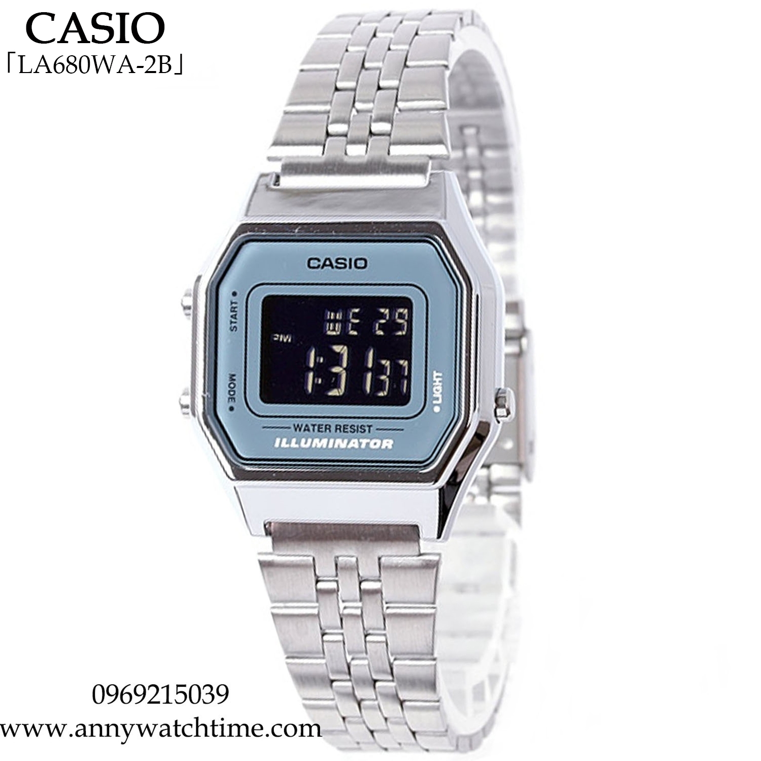 CASIO LA680WA-2B