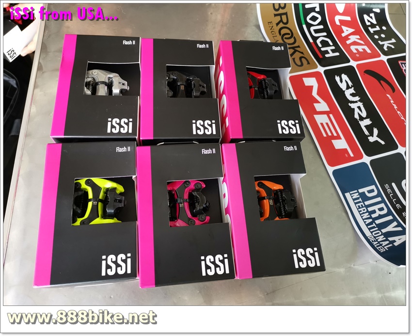 บันไดเสือภูเขา ISSI FLASH II แบร์ริ่ง แกนโครโม ทน ลื่น แกร่ง เซอร์วิสง่าย มี 5 สี