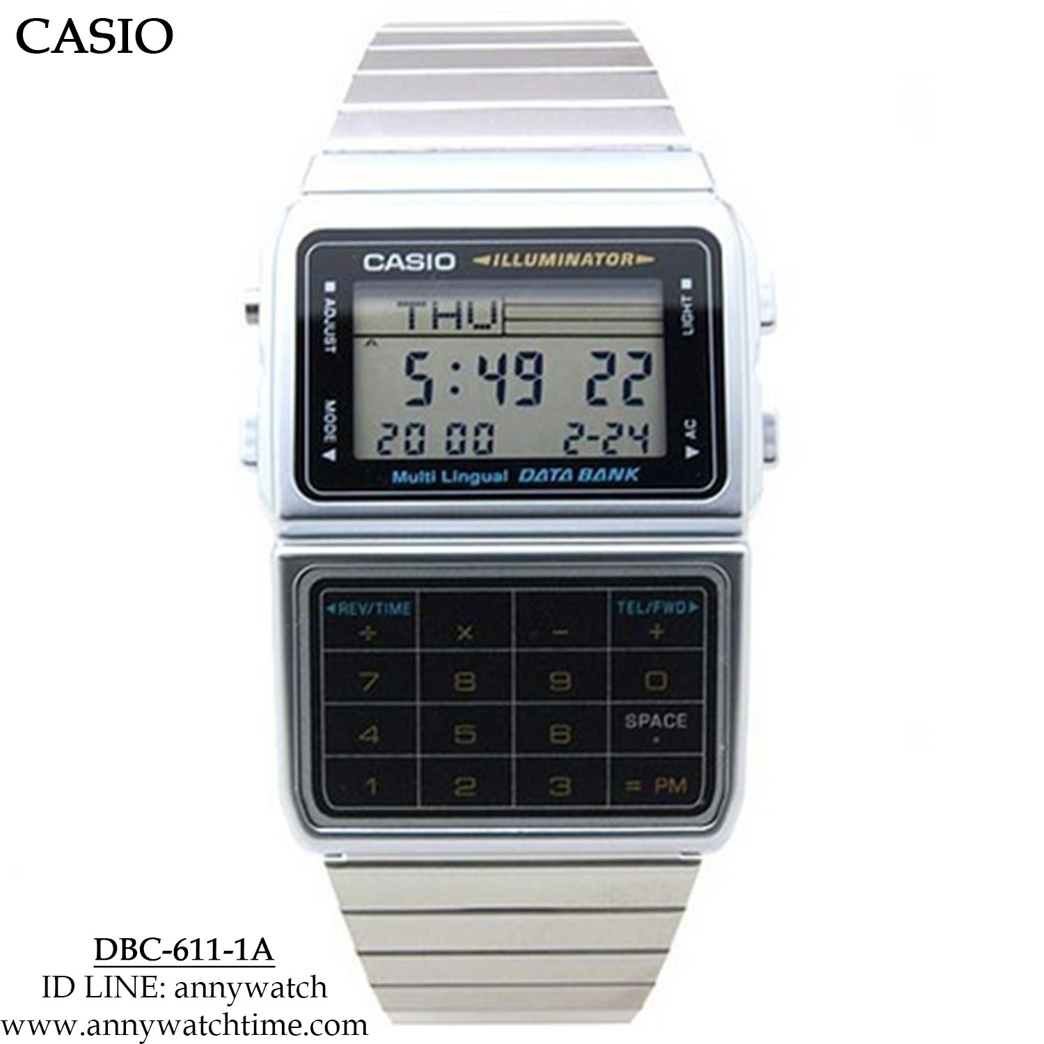 CASIO DBC-611-1A
