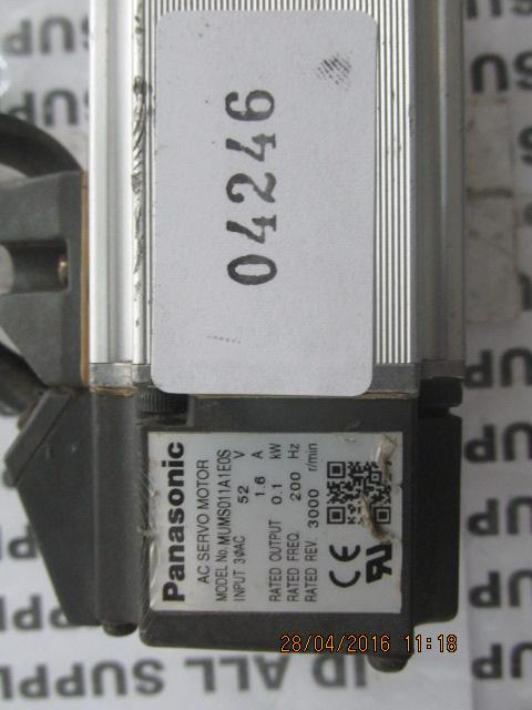 SERVO MOTOR “ PANASONIC ” รุ่น MUMS011A1E0S