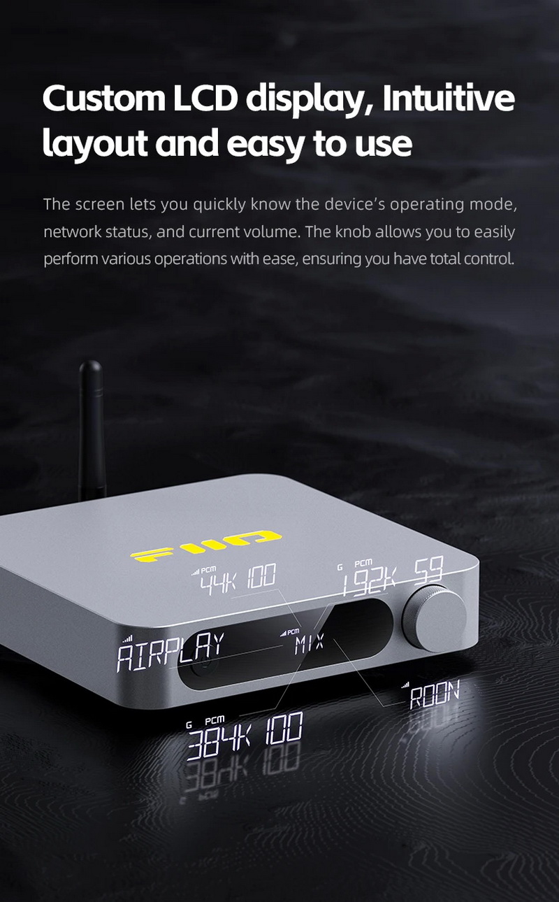 FiiO SR11 เครื่องรับเพลงสตรีมมิ่งแบบ Lossless ประสิทธิภาพสูง รองรับ AirPlay, Roon Ready ประกันศูนย์ไทย