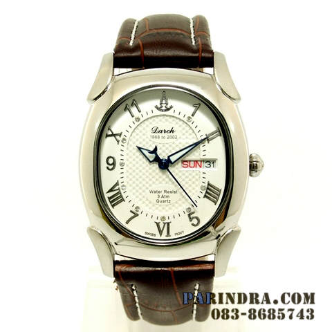 นาฬิกาข้อมือ DARCH Classic สายหนังแท้ รุ่น D1074M-02(ST) ระบบQuartz