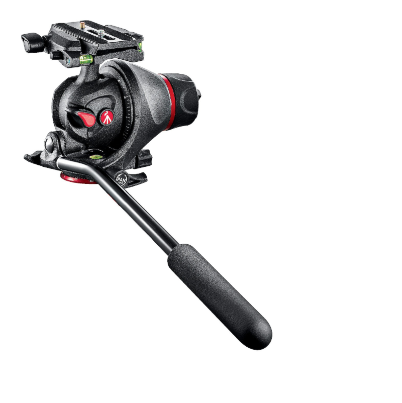 หัวกล้องManfrotto MH055M8-Q5 สำหรับทั้งงานถ่ายภาพนิ่งและถ่ายวิดีโอได้ในตัวเดียวMagnesium Photo-Movie Tripod Head with Quick Release Plate MF-MH05-5M8Q5 ประกันศูนย์ 5 ปี MH055M8-Q5