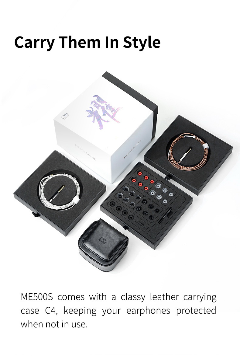 ขาย Shanling ME500S หูฟัง Hybrid 3 ไดรเวอร์ 2BA+1DD ประกันศูนย์ไทย