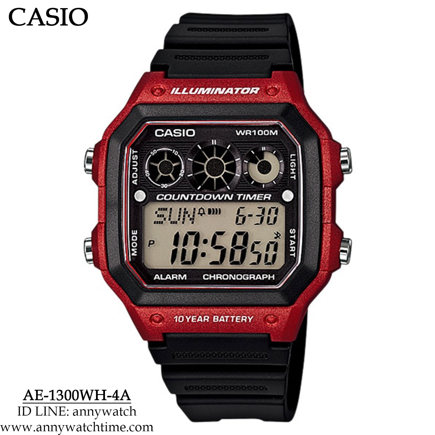 CASIO AE-1300WH-4A