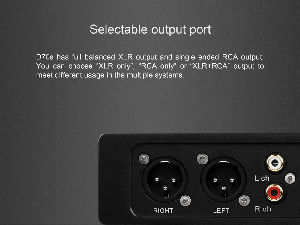 ขาย Topping D70S MQA DAC ตัวแปลงสัญญาณ แบบตั้งโต๊ะ