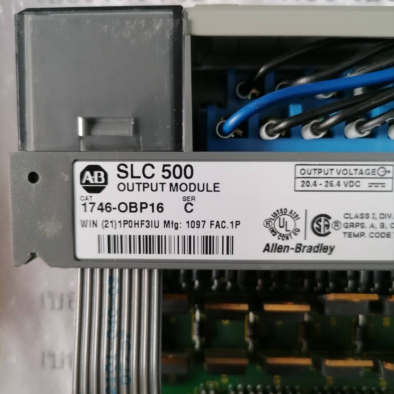 PLC " ALLEN-BRADLEY " รุ่น 1746-OBP16