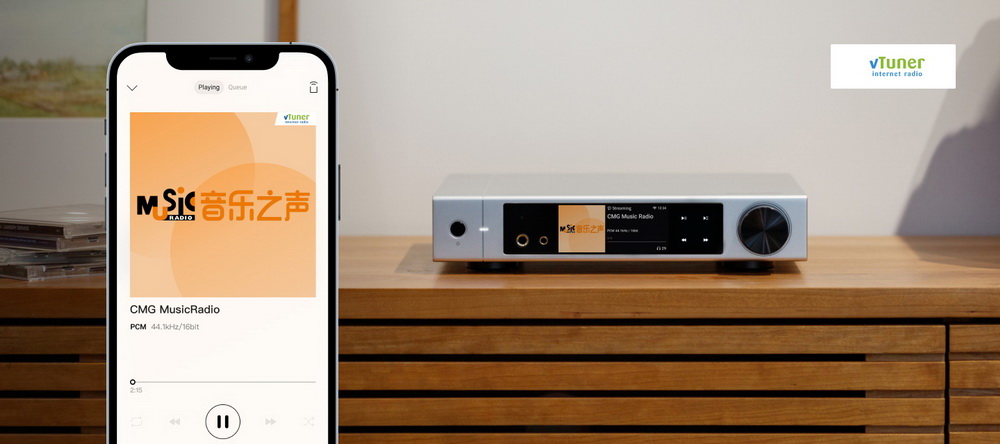 Matrix Audio Element M2 Hi-Res Music Streamer เครื่องเล่นเพลงเครือข่ายแบบตั้งโต๊ะ