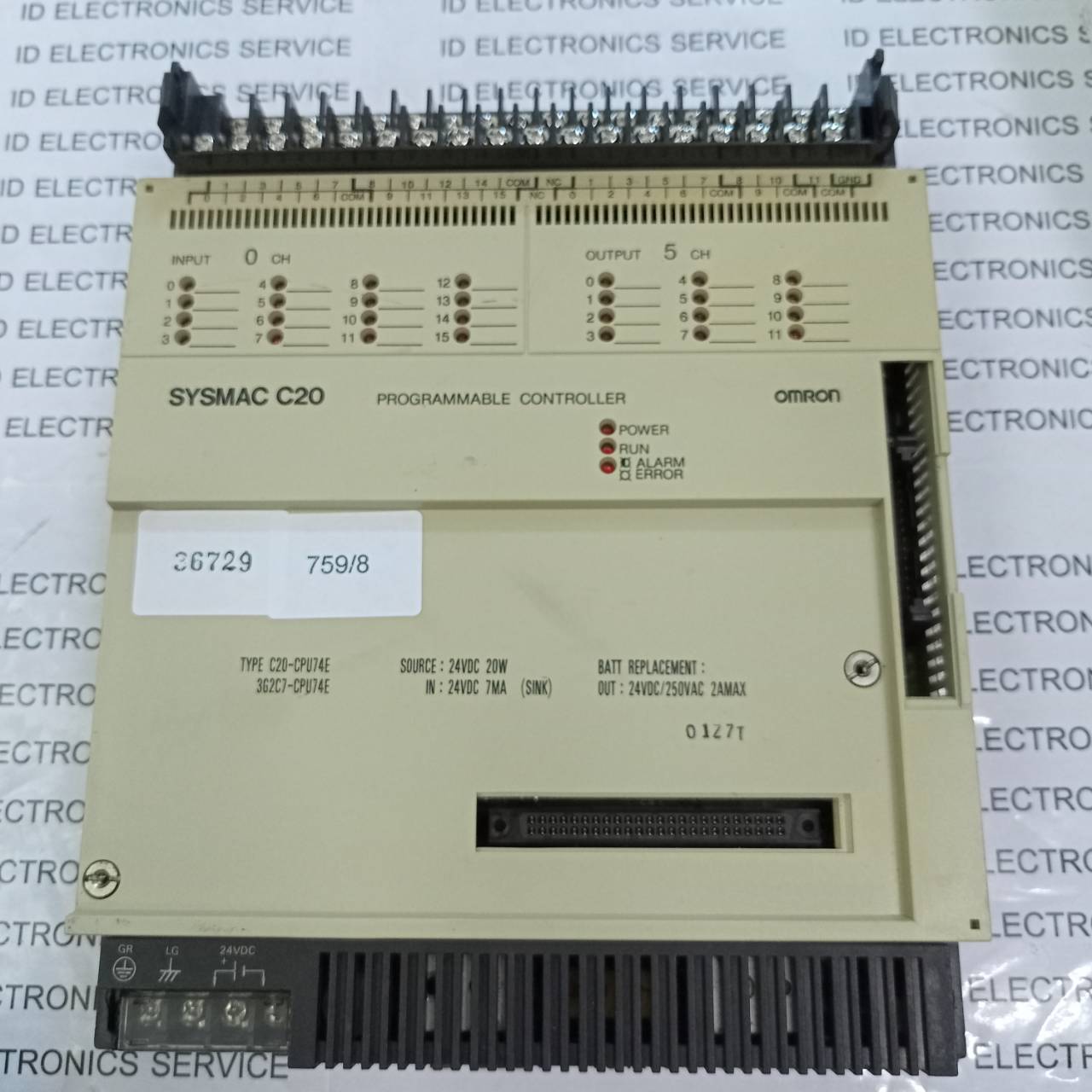C20-CPU74E PLC " OMRON "
