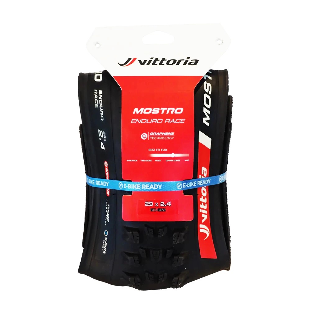 ยางจักรยาน VITTORIA MOSTRO ENDURO 29x2.4 TLR | สีดำเต็ม (FULL BLACK)