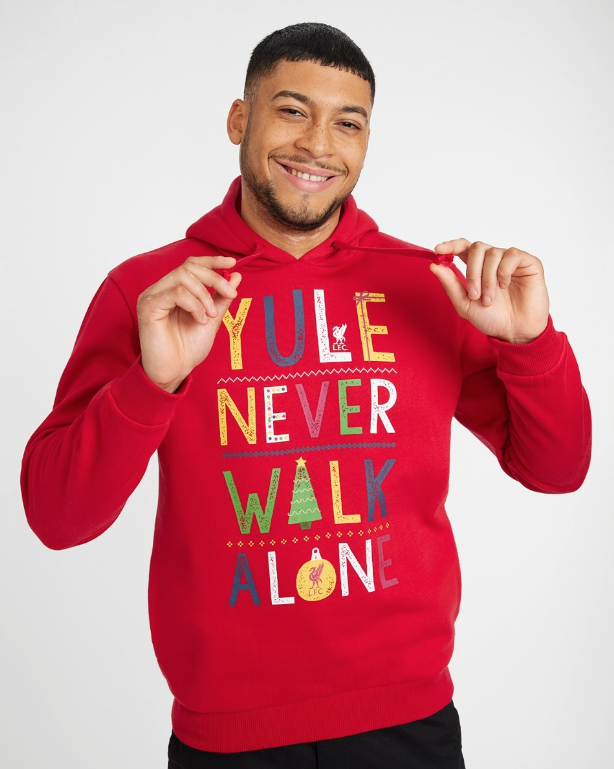 เสื้อฮู้ดลิเวอร์พูล YNWA Christmas ของแท้