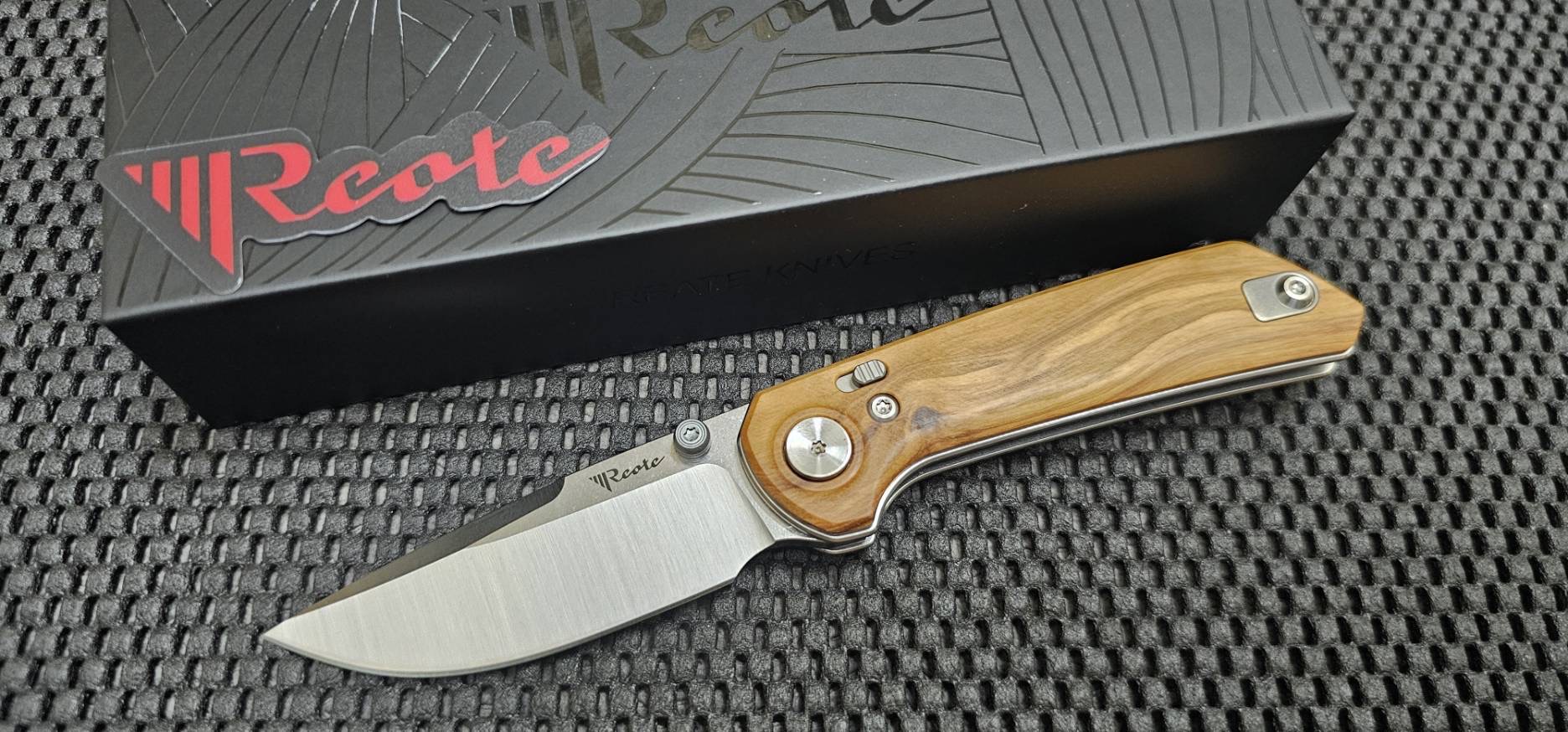 Reate knives PL-XT Pivot Lock Olive