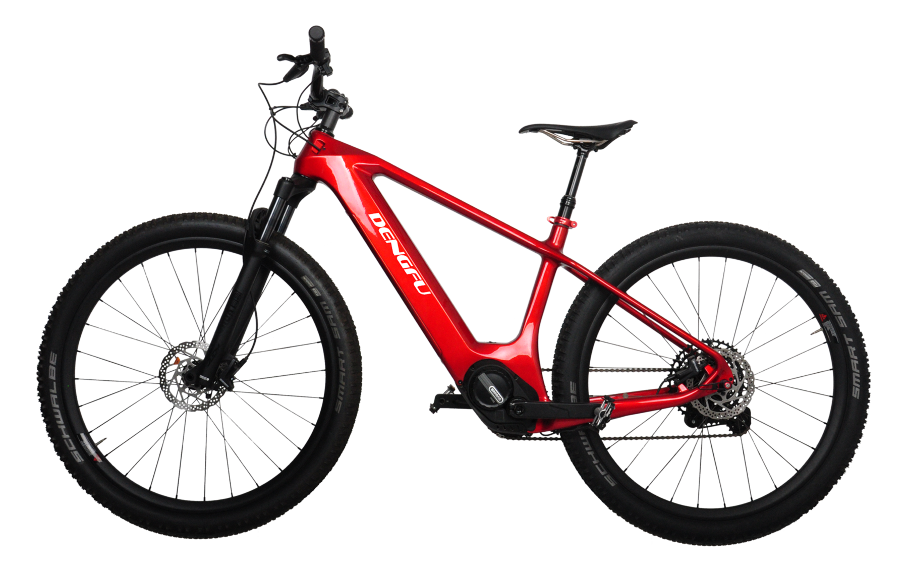 DENGFU E14 CARBON ELECTRIC BIKE SRAM SX 12SP, WHEEL SIZE 29" Boost, SIZE 17" 19" 21"