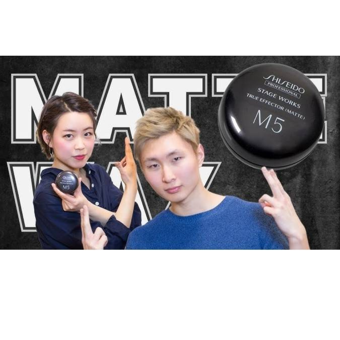 Shiseido จัดแต่งทรงผม สร้างลุคที่ต้องการ true effectoe matte M5 80 g.