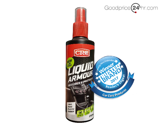 c-104. CRC Liquid Armour Low Sheen นํ้ายาเคลือบภายในรถยนต์ ชนิดดูเงาเป็นธรรมชาติ 250 ml.