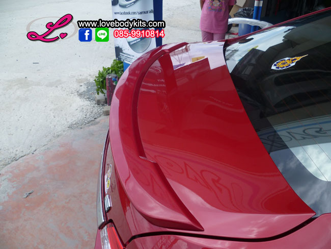 สปอยเลอร์แนบ Ducktail V1 : VIOS 2013-2016