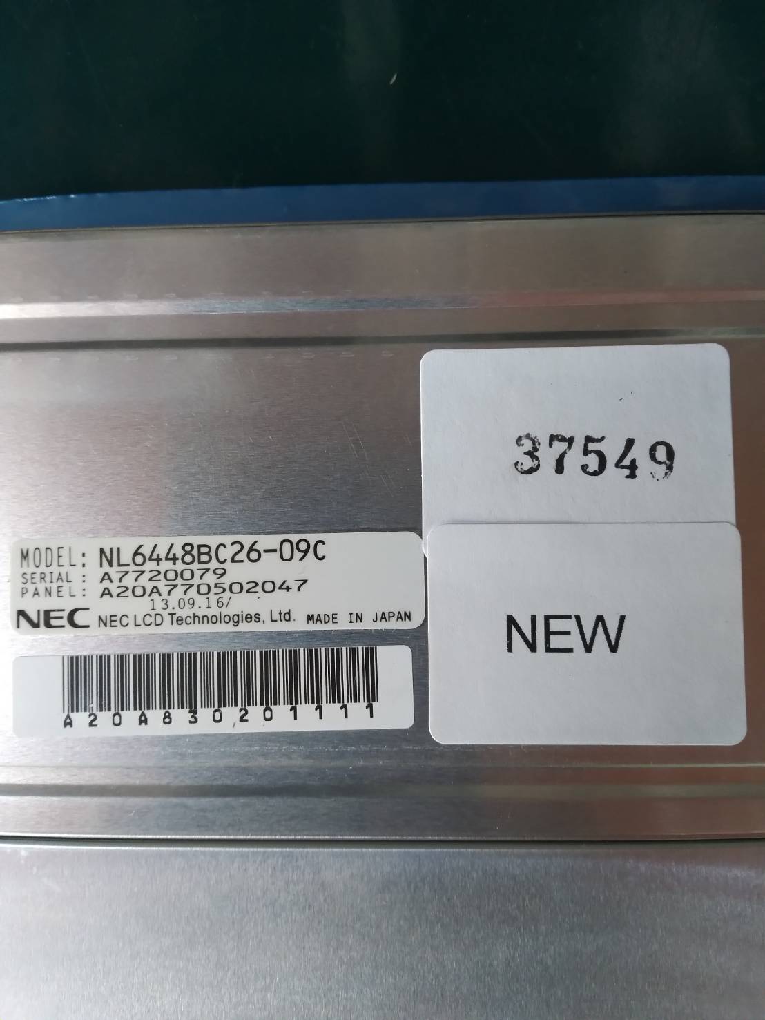 NL6448BC26-09C LCD PANEL “ NEC ”