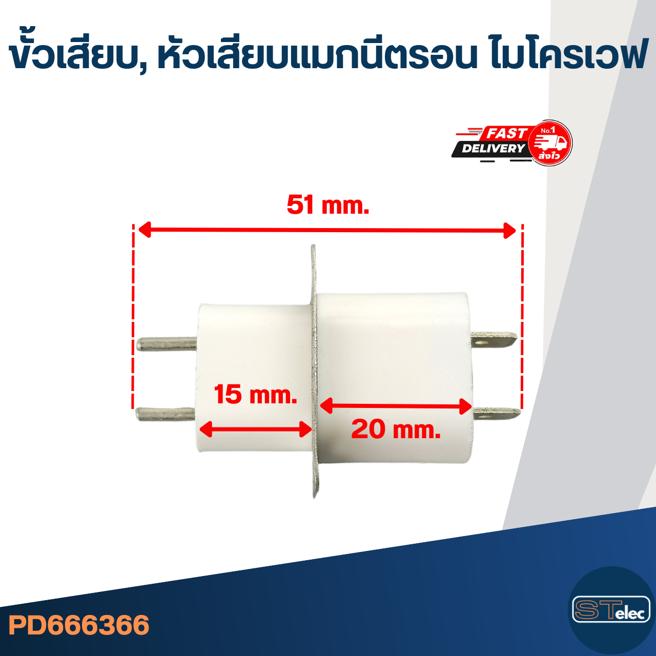 ขั้วเสียบ, หัวเสียบแมกนีตรอน ไมโครเวฟ