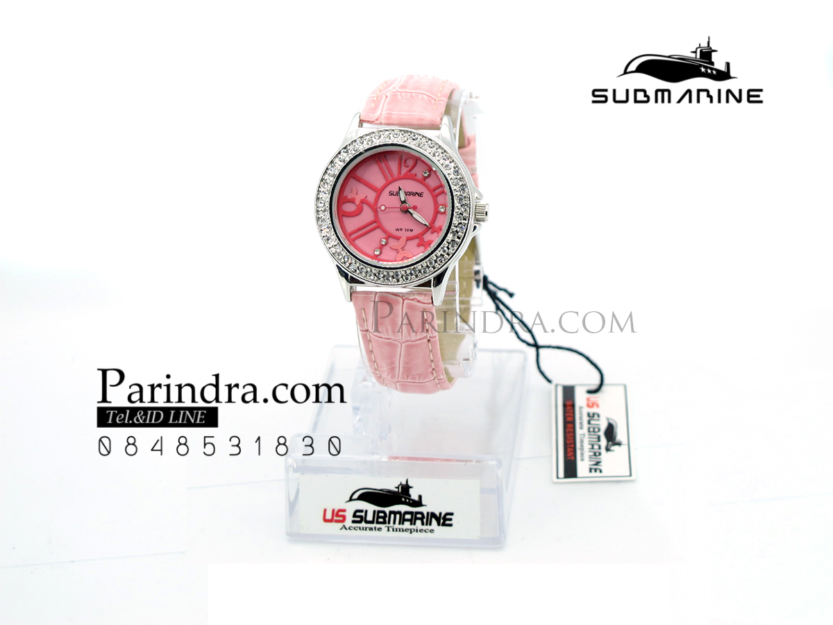 นาฬิกา US submarine ของแท้ 100% รุ่น TL1135L สีชมพู
