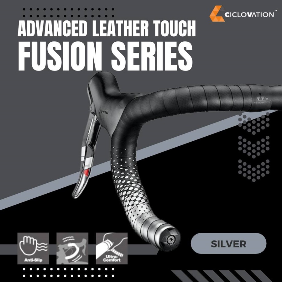 ผ้าพันแฮนด์ CICLOVATION ADVANCED LEATHER TOUCH - Fusion Series Made in Taiwan