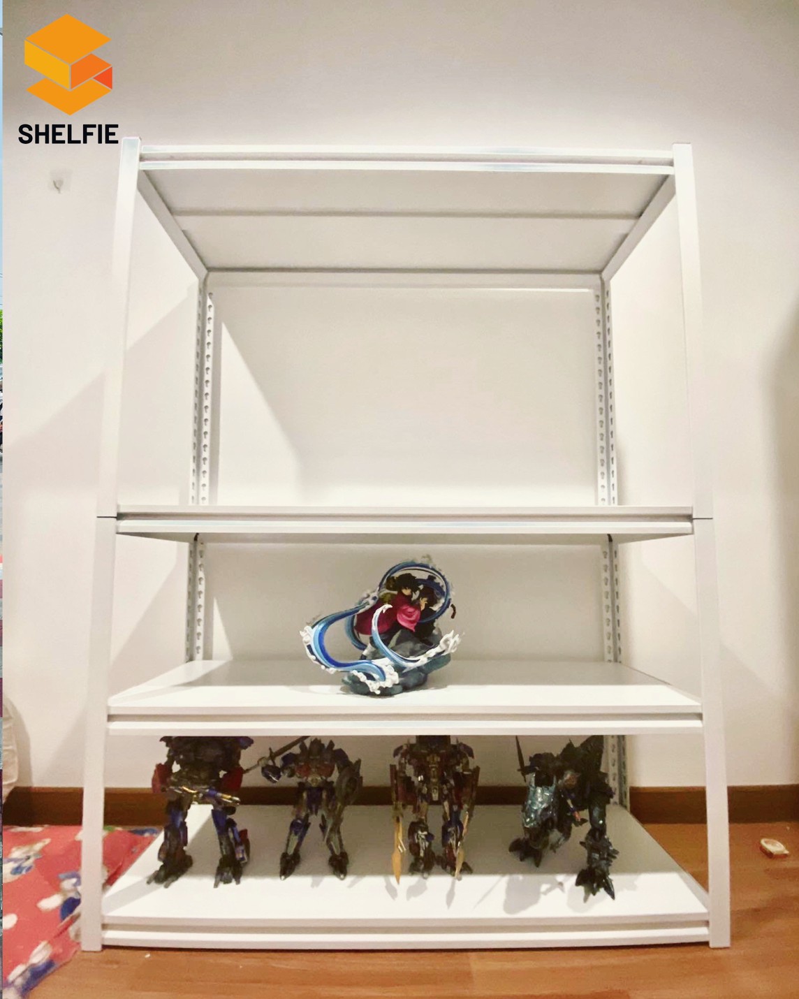 ชั้นเหล็ก 4 ชั้น : ขนาด ส160 x ก120 x ล40 ซม.