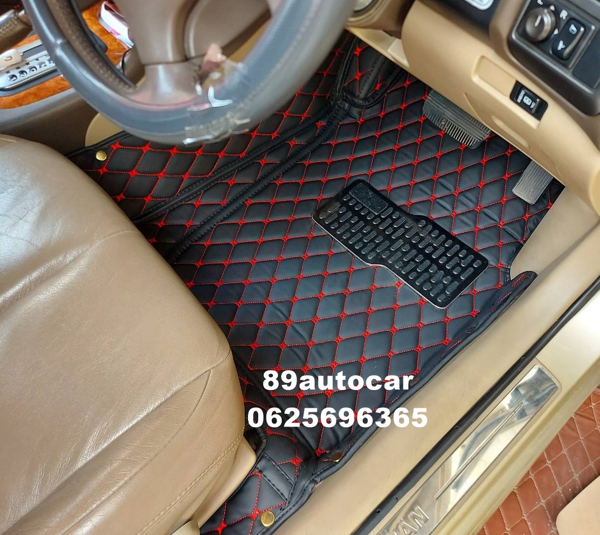พรมหกดี ปูพื้น Nissan Cefiro A33 เข้ารูป