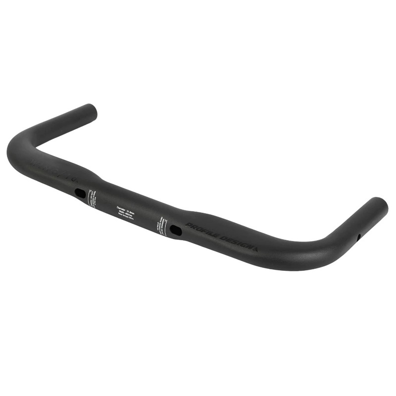 PROFILE DESIGN WING/10A BASE BAR | Aerodynamic Black Handlebar | 36CM, 38CM