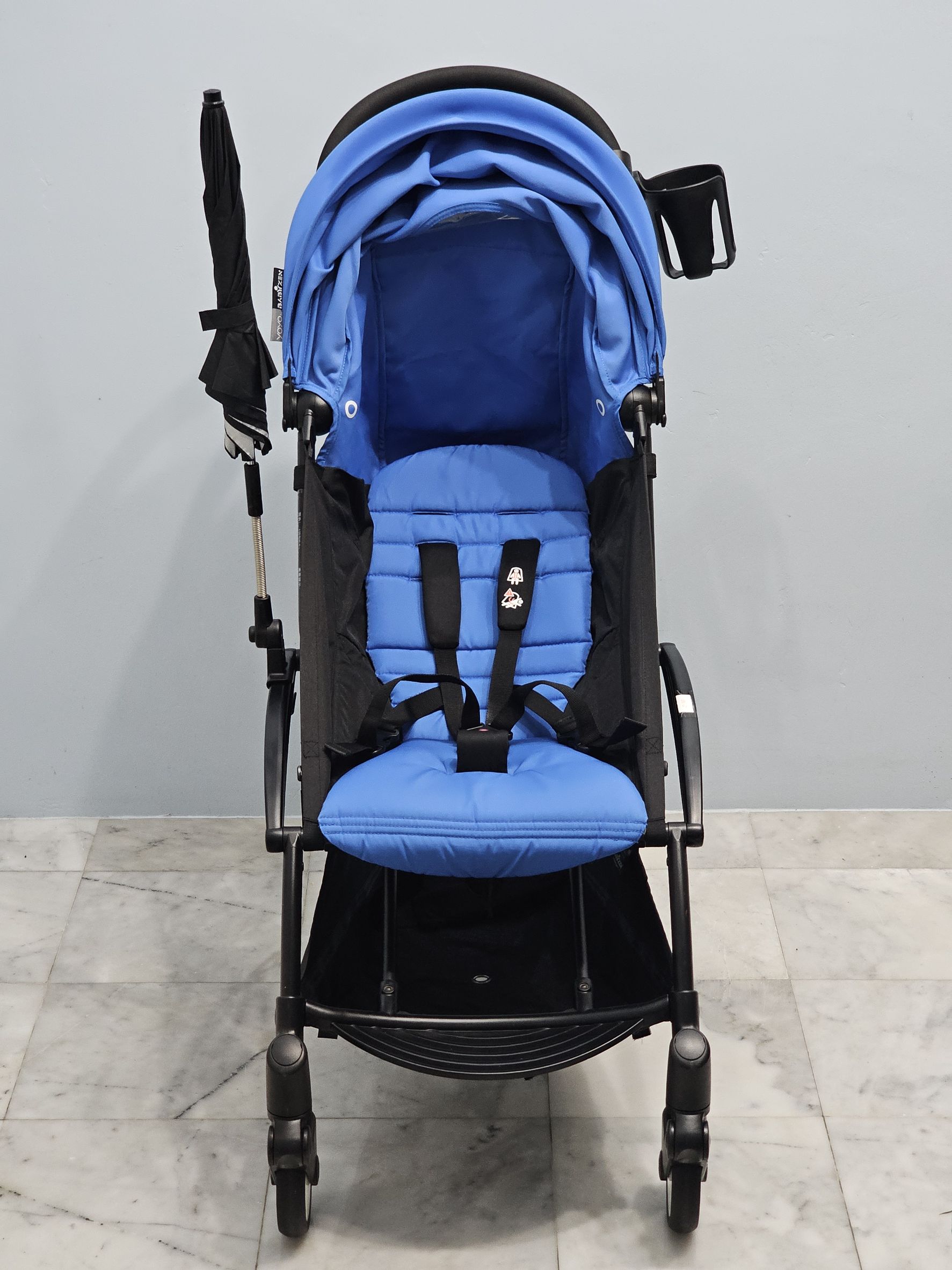 รถเข็นเด็ก Babyzen YoYo พับขึ้นเครื่องบินได้ สำหรับเด็ก 6 เดือนขึ้นไป มือสอง สภาพสวย แถมฟรี! ร่มและที่วางแก้วน้ำ