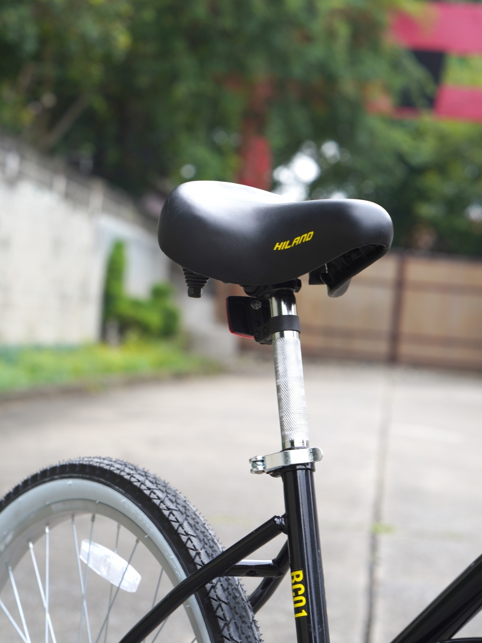 จักรยาน HILAND BEACH CRUISER Bicycle Single speed, BC01 เฟรมเหล็ก ล้อ 26 นิ้ว