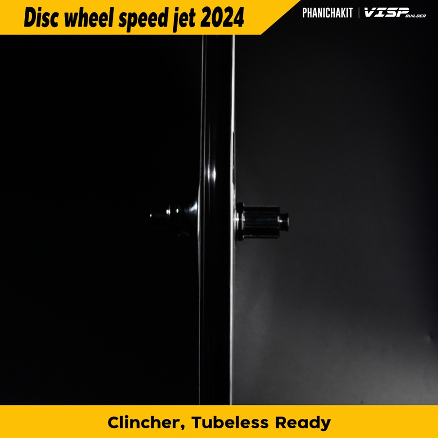 VISP BUILDER SPEED JET ล้อคาร์บอนเสือหมอบ Disc Brake องรับ Groupset Shimano และ Sram 12 speed NEW2024