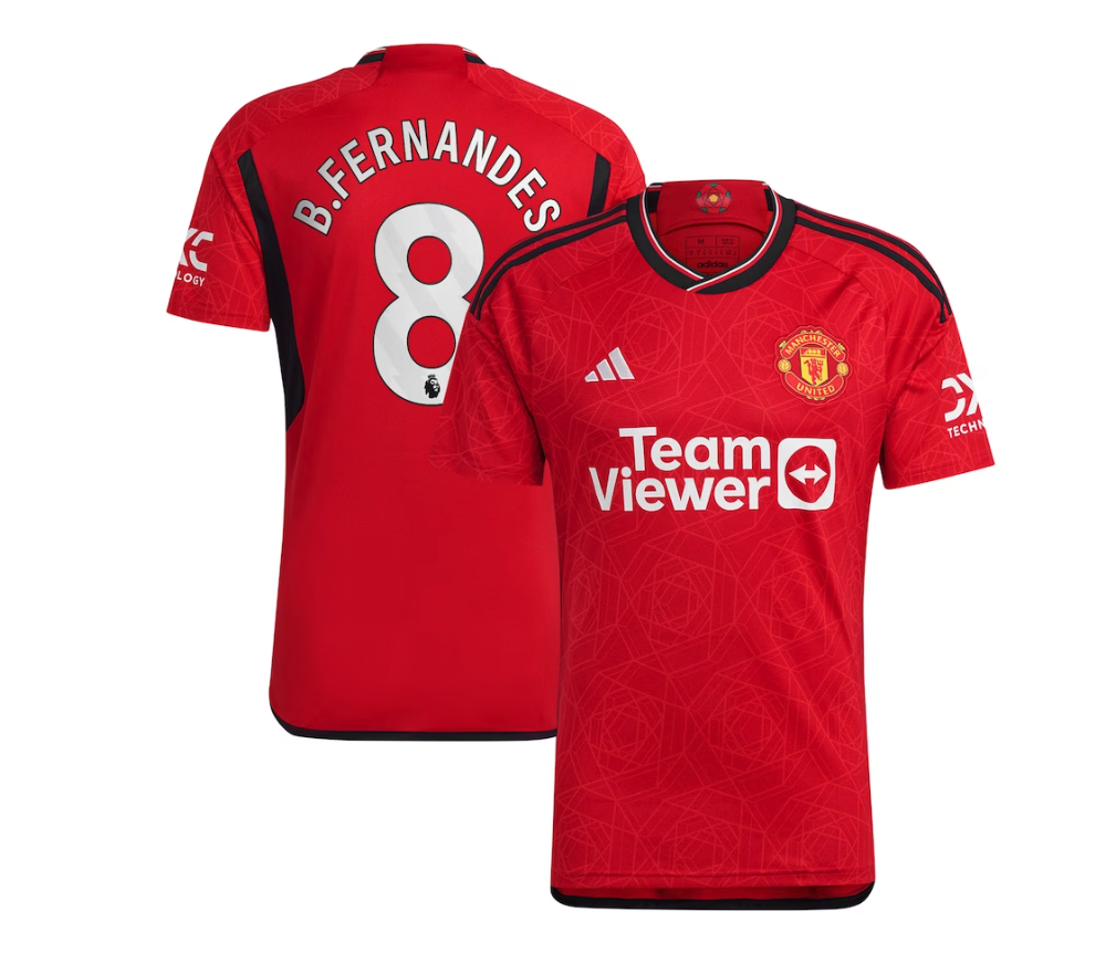 เสื้อแมนเชสเตอร์ ยูไนเต็ด 2023 2024 ทีมเหย้า B.Fernandes 8 ของแท้