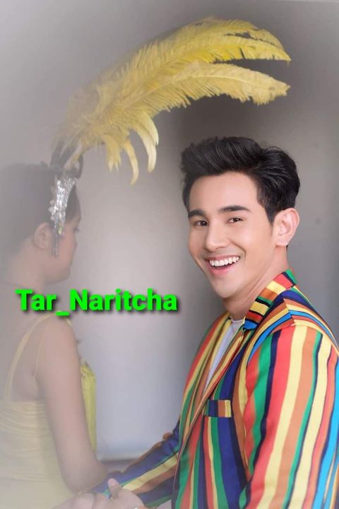 พร้อมเช่า เสื้อสูท แฟนซี สีรุ้ง Colorful สูทลูกทุ่ง กับกางเกงสแลคสีดำ