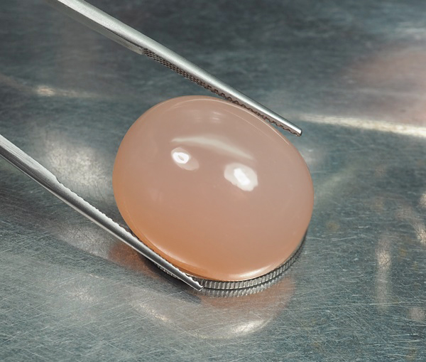 คาลซิโดนีสีชมพู (Pink Chalcedony) 29.37 กะรัต