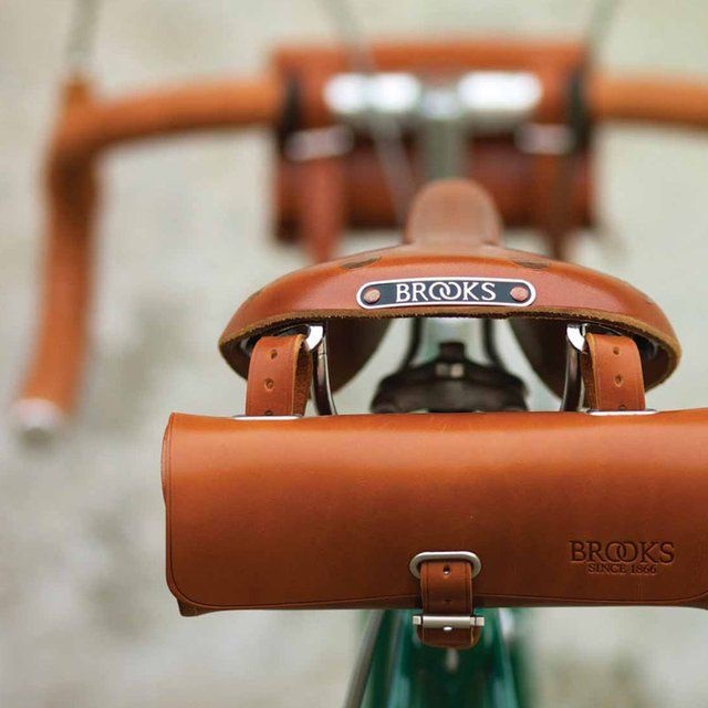 กระเป๋าหนังใต้อาน Brooks England Challenge สีน้ำตาล ขนาด 0.5 ลิตร เข้าชุดกับเบาะ Brooks B17