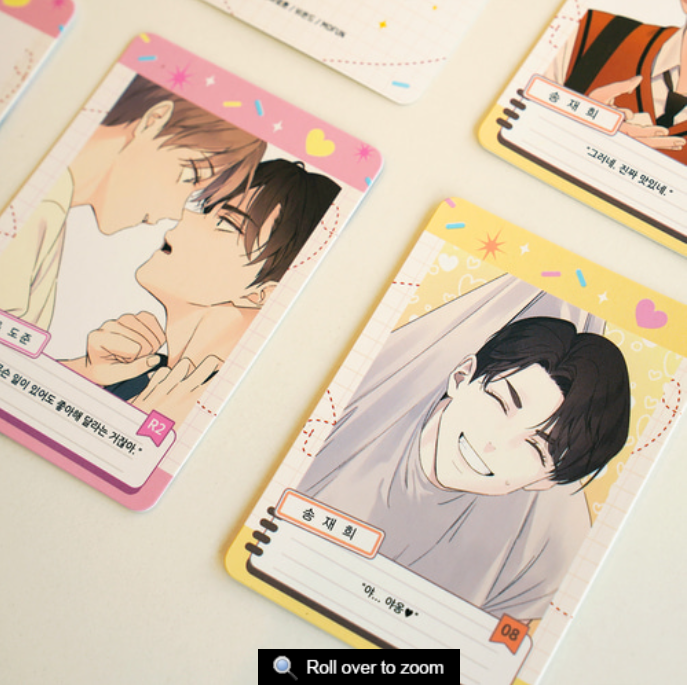 [Mofun] 4 week Lover AR Collecting Cards Fullset