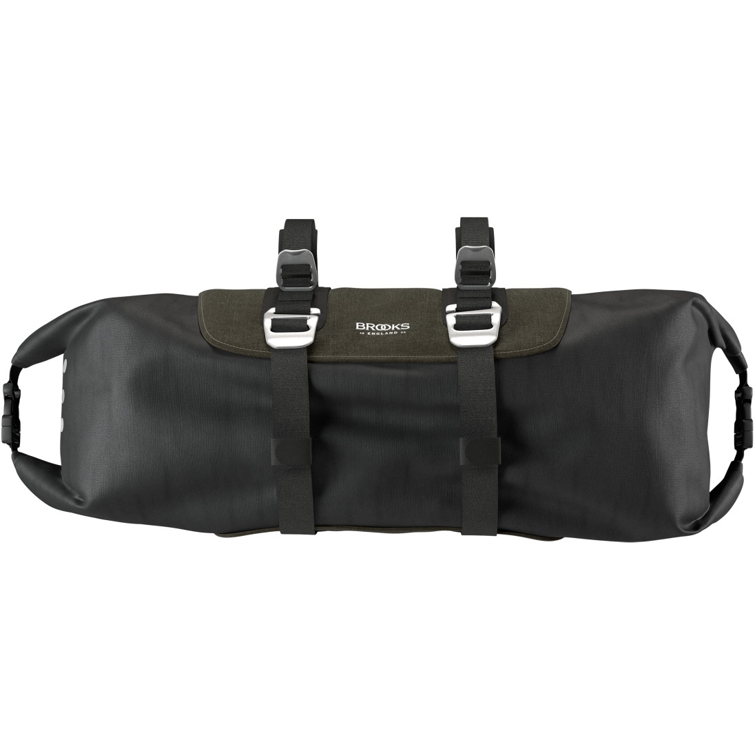 กระเป๋าหน้าแฮนด์ Brooks Scape Handlebar roll bag, Mud Green