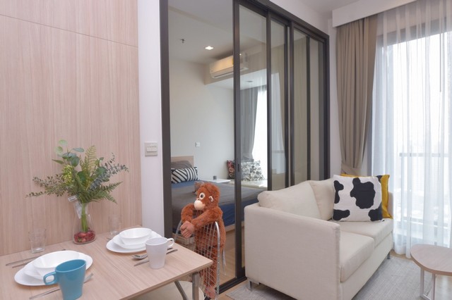 ให้เช่าคอนโด เอ็ม จตุจักร ชั้น 29 ห้อง 32.75 ตรม.เฟอร์ครบ ใกล้ BTS และ MRT พร้อมอยู่ เลี้ยงสัตว์ได้