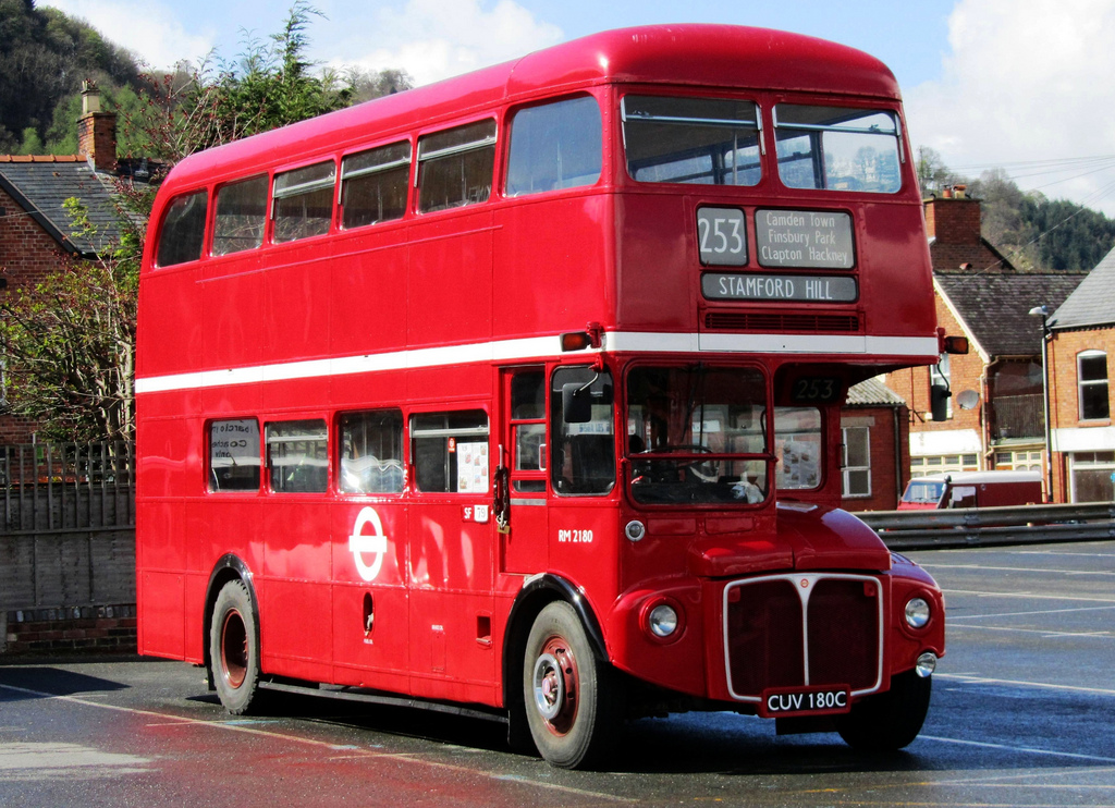 โมเดลรถเหล็ก London Bus รถบัสลอนดอน Die Cast Metal