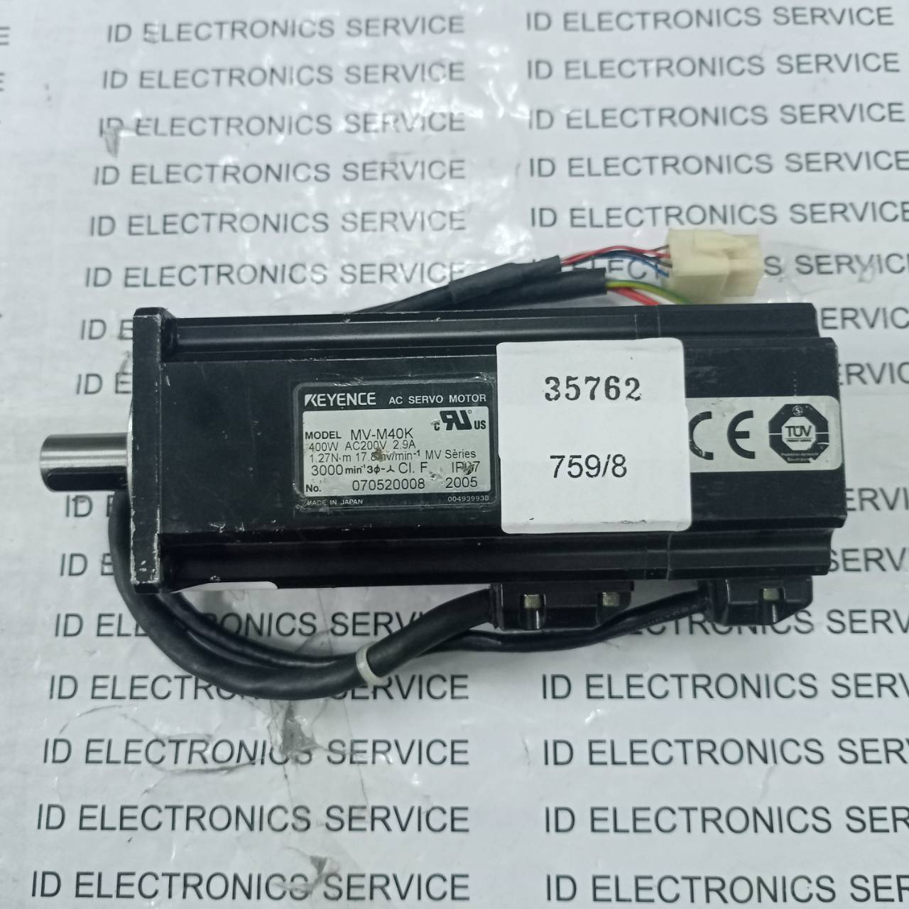 MV-M40K SERVO MOTOR " KEYENCE "