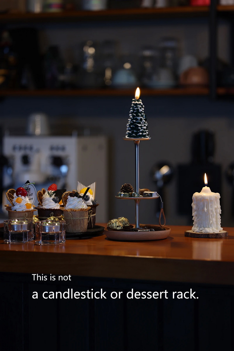 DD HS210 ขาตั้งหูฟังเอียร์บัด ฐานทำจากไม้ ดีไซน์สุดล้ำไม่ซ้ำใคร