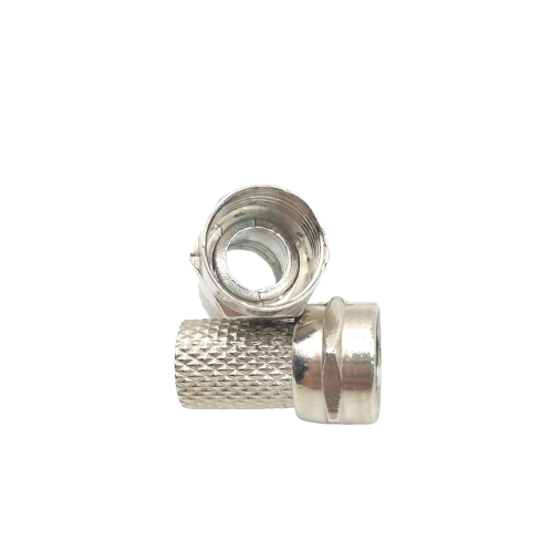 ปลั๊กF RG-6 เกลียวใน (Fไทด์) F-101(แพ็ค2ตัว)