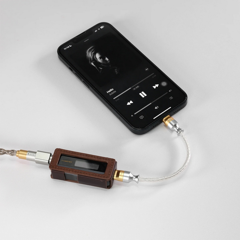 DD MFi05M2 สายดาต้าส่งข้อมูล Lightning to TypeC OTG แบบทางเดียว สำหรับเชื่อมต่อเครื่องเล่นเพลง ประกันศูนย์ไทย