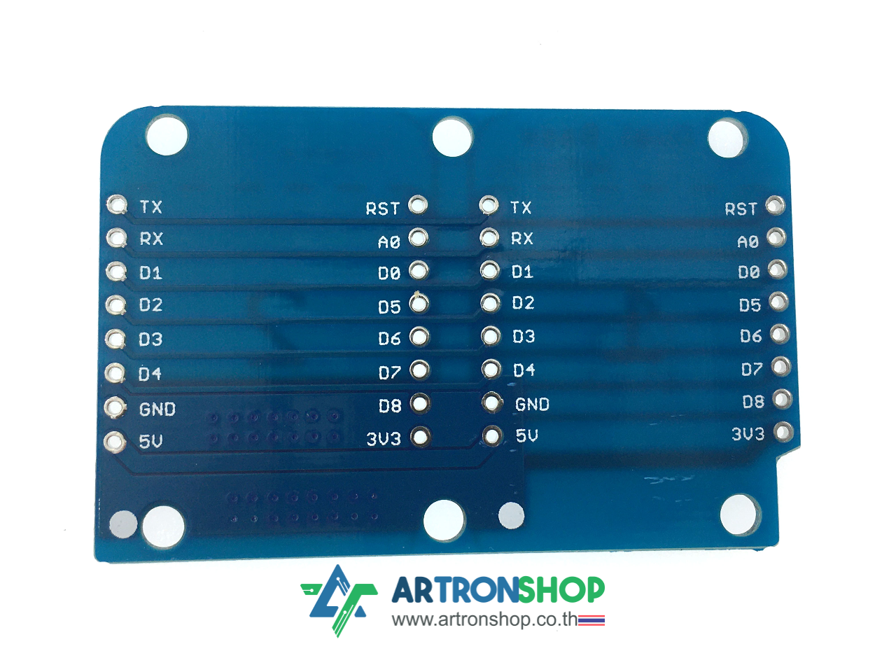 Dual Base for WeMos D1 mini